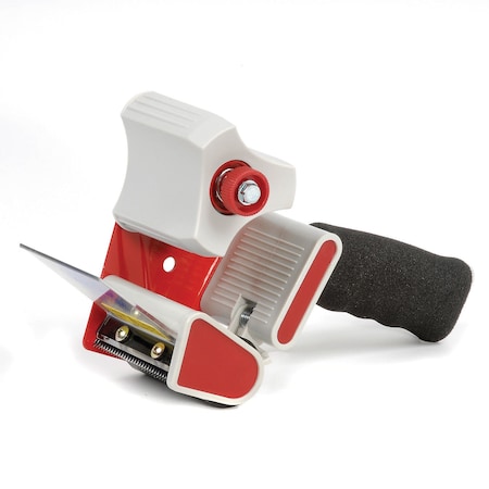 Global Industrial Heavy-Duty Packaging Tape Dispenser with Foam Grip Handle, 3in Tape Width 185421